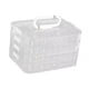 thumbnail image 2 of Recipiente para albóndigas, caja para conservar alimentos, multiusos para fiestas, barbacoas y fideos. 4 capas transparentes, 2 of 9
