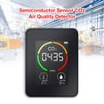 thumbnail image 2 of Sensor semiconductor CO2 calidad del aire temperatura humedad probador (negro) WDOplteas Para estrenar, 2 of 9