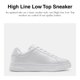 thumbnail image 2 of Zapatilla Coach High Line para hombre en color blanco óptico talla 7.5, 2 of 5