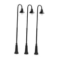 thumbnail image 1 of BELOVING 3 Pieces Mini Street Posts Light Model Accs Ornament Railway Train Post Lamp 13.5x2cm, 1 of 9