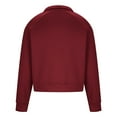 thumbnail image 5 of Men's Sweatshirts Tops Fall Fashion Men's Sports Round Collar Pullover Sweatshirt Long Sleeve Solid Hoodie Solid Color Fashion Casual Everyday Outerwear, 5 of 7