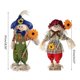 thumbnail image 2 of Scarecrow Ornaments Standing Straw For Doll Desktop Layout Home Halloween Decora Red, 2 of 5