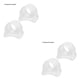 thumbnail image 4 of Seitruly Plantillas separadoras de dedos de los pies, almohadilla para el cuidado del pie ortopédico, corrector de Hallux Valgus, 2 uds. Transparente S 2piezas Seitruly  CBP170528, 4 of 6