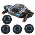 thumbnail image 4 of Coche RC a escala, simulación RC eléctrico 4WD WD coche todoterreno simulación RC coche WD respuesta rápida, 4 of 14