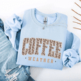 thumbnail image 3 of Retro Fall Coffee Lover Sweatshirt Pumpkin Spice Graphic Cozy Autumn Wear Unisex Made in USA, 3 of 6