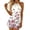 Pink, variant on Rompers for Women Casual Halter Neck Backless Summer Boho Floral Printed Shorts Jumpsuits Sexy Beach Dressy 2026 M