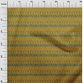 thumbnail image 3 of oneOone Velvet Dark Mustard Fabric Tribal Fabric For Sewing Printed Craft Fabric By The Yard 58 Inch Wide, 3 of 4