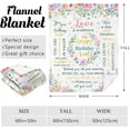 thumbnail image 2 of Yibo Retirement Gifts for Men/Women Blanket Flannel Soft and Comfortable Anti-static Bed Sofa Blanket, 2 of 7