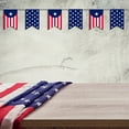 thumbnail image 3 of Kokovifyves Clearance Patio Decor under $10 Independence Day String Flag Banner Outdoor Party Hanging Flag Family Decoration, 3 of 7