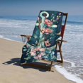 thumbnail image 4 of PHYHOO Flower Sand Free Microfiber Beach Towel Lightweight Oversized Quick Dry for Kids &amp; Adults for Swimming, Pool, Camping, Yoga, Traveling Essentials 30x60in, 4 of 8