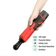 thumbnail image 6 of Asotony Cordless Ratchet Wrench Set, 3/8 inch 12V Electric Ratchet Wrench Power Ratchet Tool Kit With 2 Battery, 6 of 9