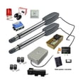 thumbnail image 2 of Automatic Dual Arms Electric Swing Door Gate Opener Operator Motor Actuator Closer Swing Gate Opener + Wifi Control System For Driveway ,Ultra-Quiet Operation, 2 of 7