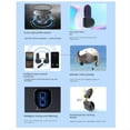thumbnail image 2 of Auriculares Bluetooth para Motocicleta Auriculares Estéreo Inalámbricos para Casco de Motocicleta Reproductor de Música Auriculares Manos con Soporte de Clip, 2 of 5