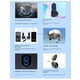 thumbnail image 2 of Auriculares Bluetooth para Motocicleta Auriculares Estéreo Inalámbricos para Casco de Motocicleta Reproductor de Música Auriculares Manos con Soporte de Clip, 2 of 10