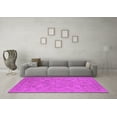 thumbnail image 3 of Ahgly Company Indoor Round Oriental Pink Industrial Area Rugs, 4' Round, 3 of 4