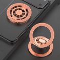 thumbnail image 3 of Foldable Double Sided Magnetic Cell Phone Stand,360° Adjustable Alloy Phone Holder for iPhone 17 16 15 14 13 Pro Max,Samsung Galaxy,All Smartphones,Decompression Fingertip Gyroscope, 3 of 6