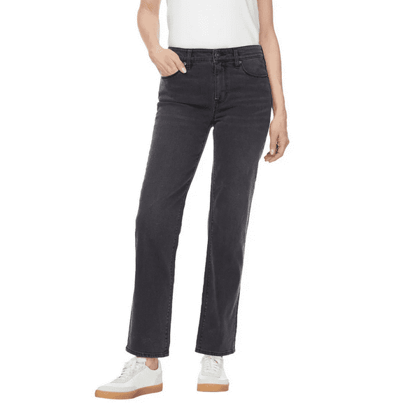 Hudson Women's Straight Leg Jean 2/26 Black