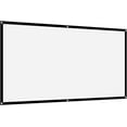 thumbnail image 4 of Wekity Projector Screen 100 inches 16:9 Thicken Portable Non Crease Soft White Polyester Projector Curtain Projection Screen(100 inches)-0628, 4 of 5