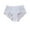 White, variant on Women's Large Size High Waist Breathable Thin Thong Lace Breathable Seamless Underwear Womens High Waisted Underwear Navy 3XL