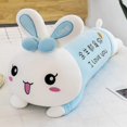 thumbnail image 3 of Peluche de conejo de peluche para niños, almohada Kawaii para dormir, muñeco de conejo de peluche, regalo de cumpleaños y Navidad, 3 of 3