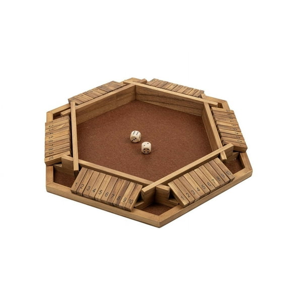6 Player Shut the Box - 10 numbers