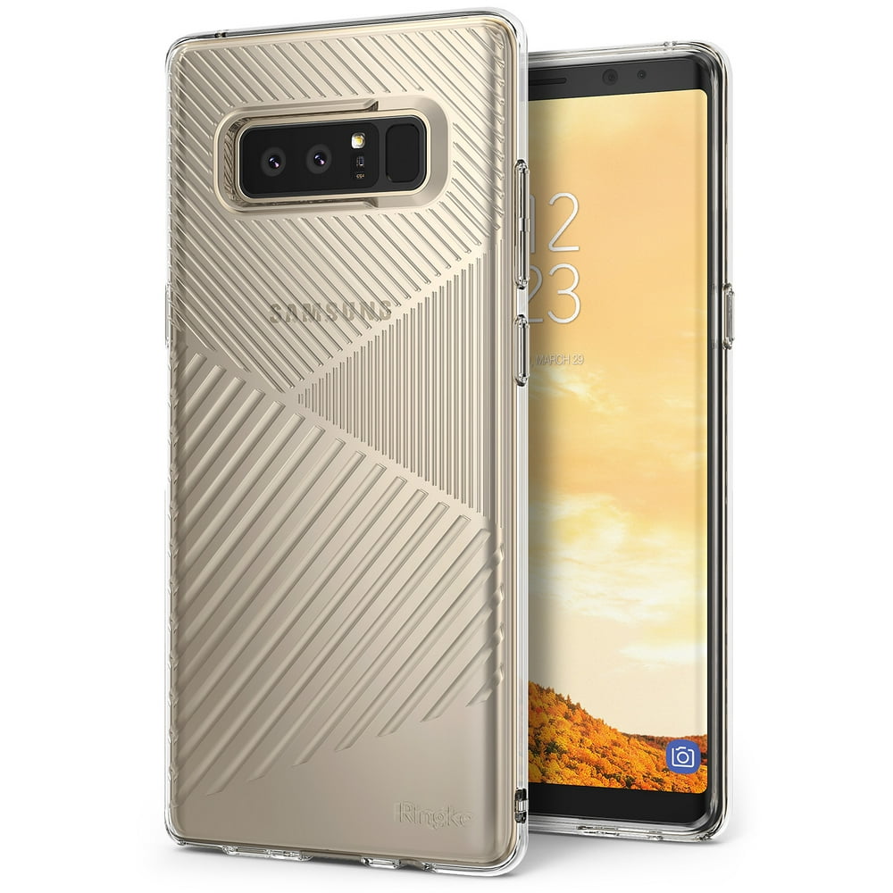 Samsung Galaxy Note 8 Phone Case Ringke [BEVEL] Minimalist Diagonal Textured Shock Absorption