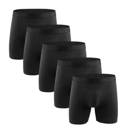 

Men s Underwear Cotton Large Size Men s Boxer Underpants Extra Long Sport Solid Color