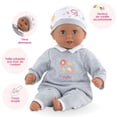 thumbnail image 2 of Corolle Bébé Calin Marius Boy Baby Doll - 12 Soft Body Doll with Gray Outfit, Sleeping Eyes That Open and Close, Vanilla Scented, Mon Premier Poupon Collection for Ages 18 Months and up, 2 of 5