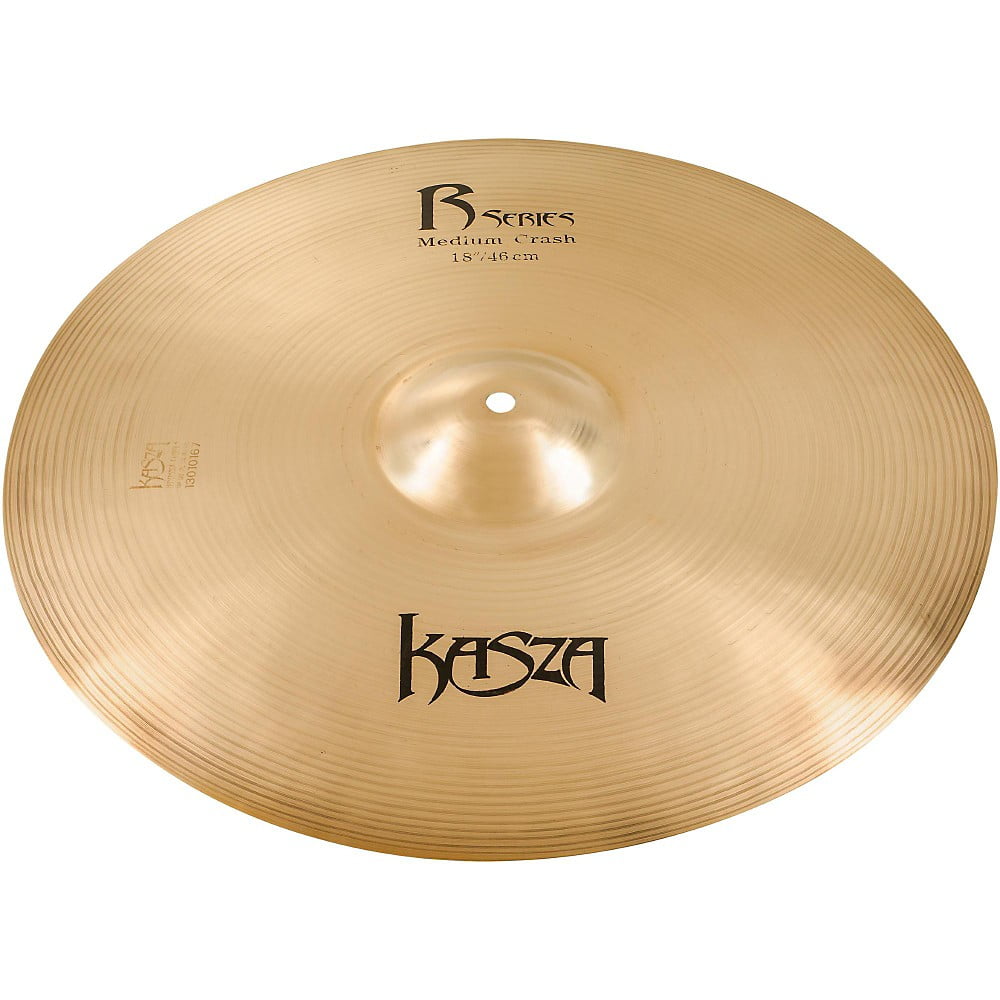 Kasza Cymbals Medium Rock Crash Cymbal 18 in.