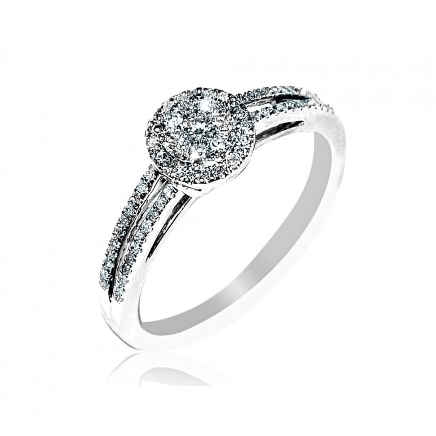 real diamond promise rings for her