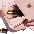 thumbnail image 6 of Curling Iron Hair Crimper Waver - Beach Waves Curling Wand, Ionic Deep Waver Hair Curler Tool with Ceramic 3 Barrel for Women, Dual Voltage, Anti-Scald, Easy to Use(Pink), 6 of 6