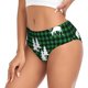thumbnail image 2 of Fotbe Christmas tree green plaid Calzones Estampados para Mujer – Ropa Interior de Algodón, Cómoda, Suave y Elástica-X-Small, 2 of 6