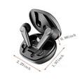 thumbnail image 3 of Oggfader Wireless Earbuds Wireless Earbuds Bluetooth Headset Less Latency In Ear Noise Cancelling Sport Wireless Headset Black, 3 of 8