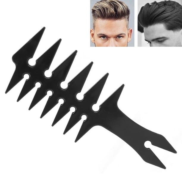 Hair Styling Comb Men s Wide Tooth Hair Double Sided Comb Plastic Combs Professional Grade