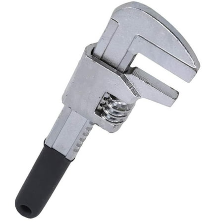 

70mm/2.75inch Multifunctional Right Angle Wrench Metric F Type Automobile Water Pump Pliers Large Opening Adjustable Wrench for Industry Repairing Daily Life