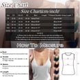 thumbnail image 3 of Glisme Tank Tops For Women Bling Tank Tops For Casual Slim Crop Top Short Sleeve Sleeveless V Neck Solid Color Tank Top Camisole Leisure Green Top, 3 of 5