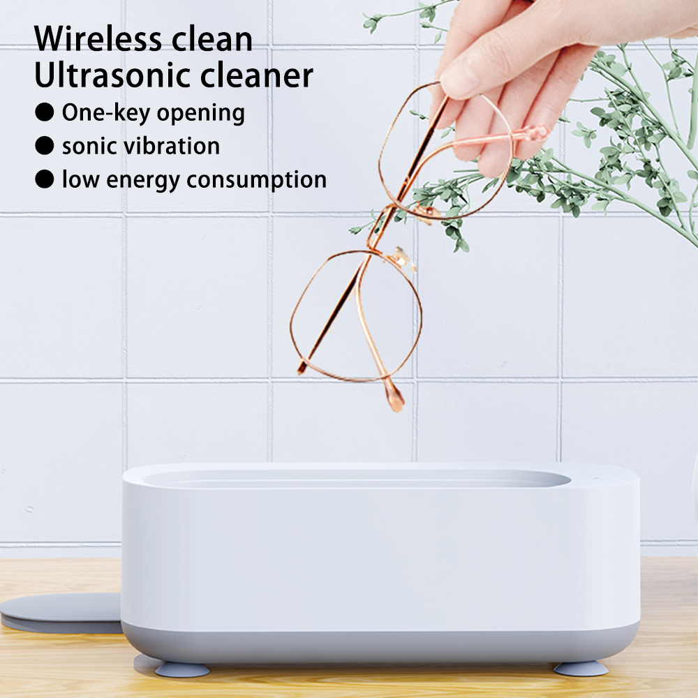 Portable Ultrasonic Cleaner Watch Jewellery Glasses Vibration Cleaning