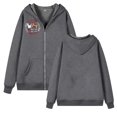 thumbnail image 4 of Futezty Zip Up Hoodie Women Hooded Oversized Sweatshirts Long Sleeve Casual Zipper Hoodies Jacket Fall Winter Outfits, 4 of 4
