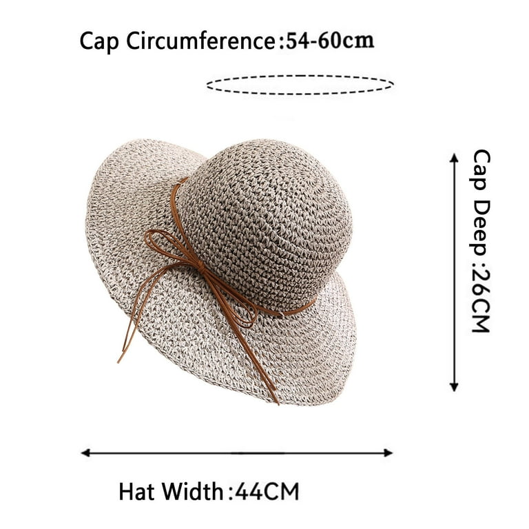 Foldable Packable Sun Hat with Wide Brim Women main image 3