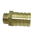 thumbnail image 2 of Adaptador de conector de de manguera con púas de latón para diámetro de manguera de 6/8/10/12/14/16/19 / 25 mm, tono dorado Barb Dia de 25mm DYNWAVEMX Conector acoplador de púas de latón, 2 of 6