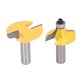 thumbnail image 3 of 2PCS Cabinet Door Router Bit Ogee Stile and Rail Edge Forming Milling Cutter with 1/2in Shank, 3 of 5