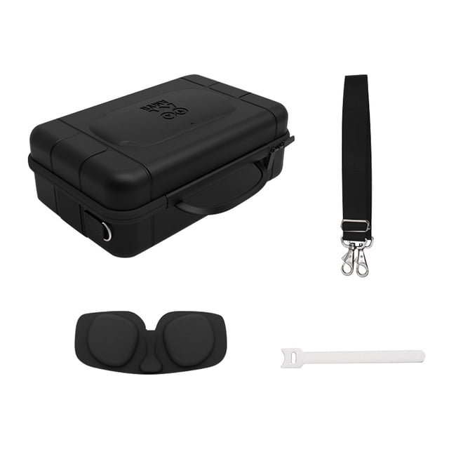 sweethay Bolsa de gafas VR para Quest 1, caja de almacenamiento impermeable, estuche de gafas VR portátil ajustable, reemplazo para Quest Electrónica