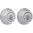 thumbnail image 1 of Deadbolt Kwikset 785 26D SMT 6AL STRKP K3 2 cilindros - Cromo satinado, 1 of 1