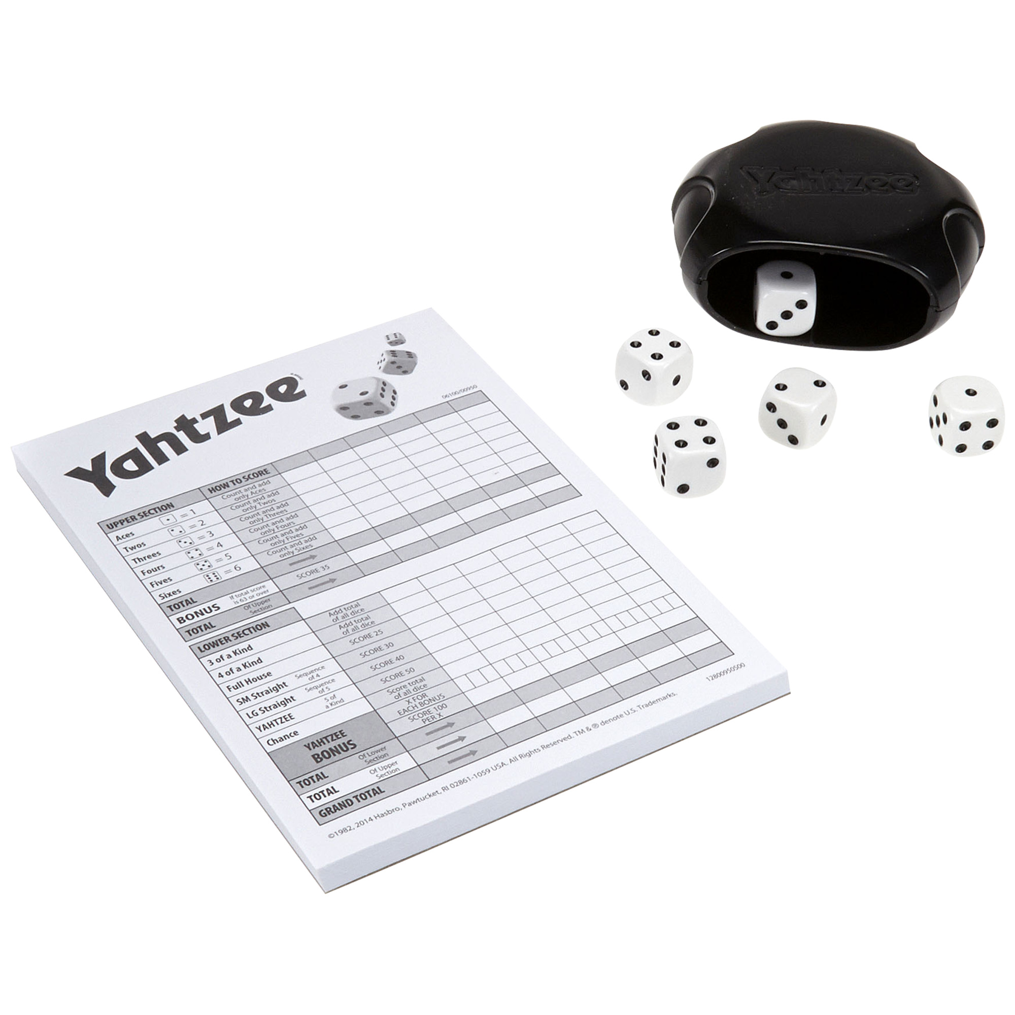 YAHTZEE Classic Board Game for Kids and Family with Shaker and Dice Ages 8 and Up, 2+ Players - image 3 of 11