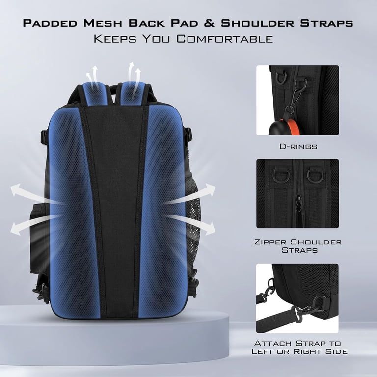 KastKing Tactical Sling Tackle Bag, 2-Pack photo 5