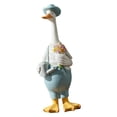 thumbnail image 2 of Estatua de pato de jardín, accesorios, artesanía, regalo, escultura de animal realista y resistente. Señor Pato, 2 of 6