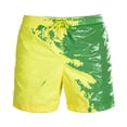 thumbnail image 1 of KAWELL Color Changing Swim Trunks for Men, Boys Quick Dry Sports Shorts, Summer Temperature Color Changing Swim Trunks, 1 of 3