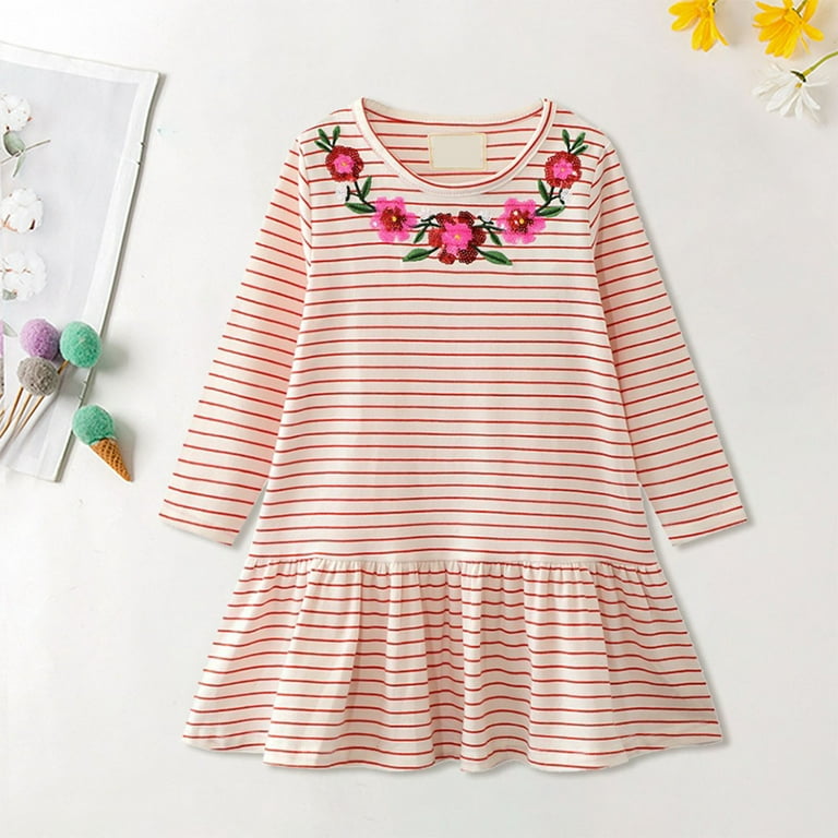 JSCDRPDWL Teacher Dresses Baby Shower Outfit for Guest Christmas Dress 18  Months Girl Gifts for Her Birthday Teenager Gifts Baby Gifts Gender Neutral,  Pink 4-5 Years - Walmart.com