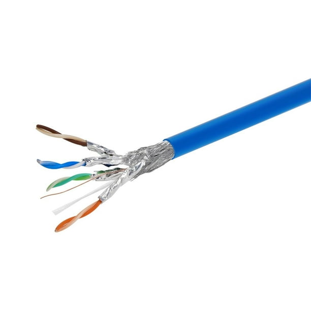 Monoprice Entegrade Cat8 Ethernet Cable Bulk 1000ft - 40Gbps, 2GHz, S/FTP Shielded, 22AWG Bare Copper For Data Centers