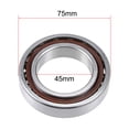 thumbnail image 4 of Unique Bargains 7000AC Angular Contact Ball Bearing 10x26x8mm Single Row, Open, 25 Contact Angle, 45x75x16mm 1, 4 of 4